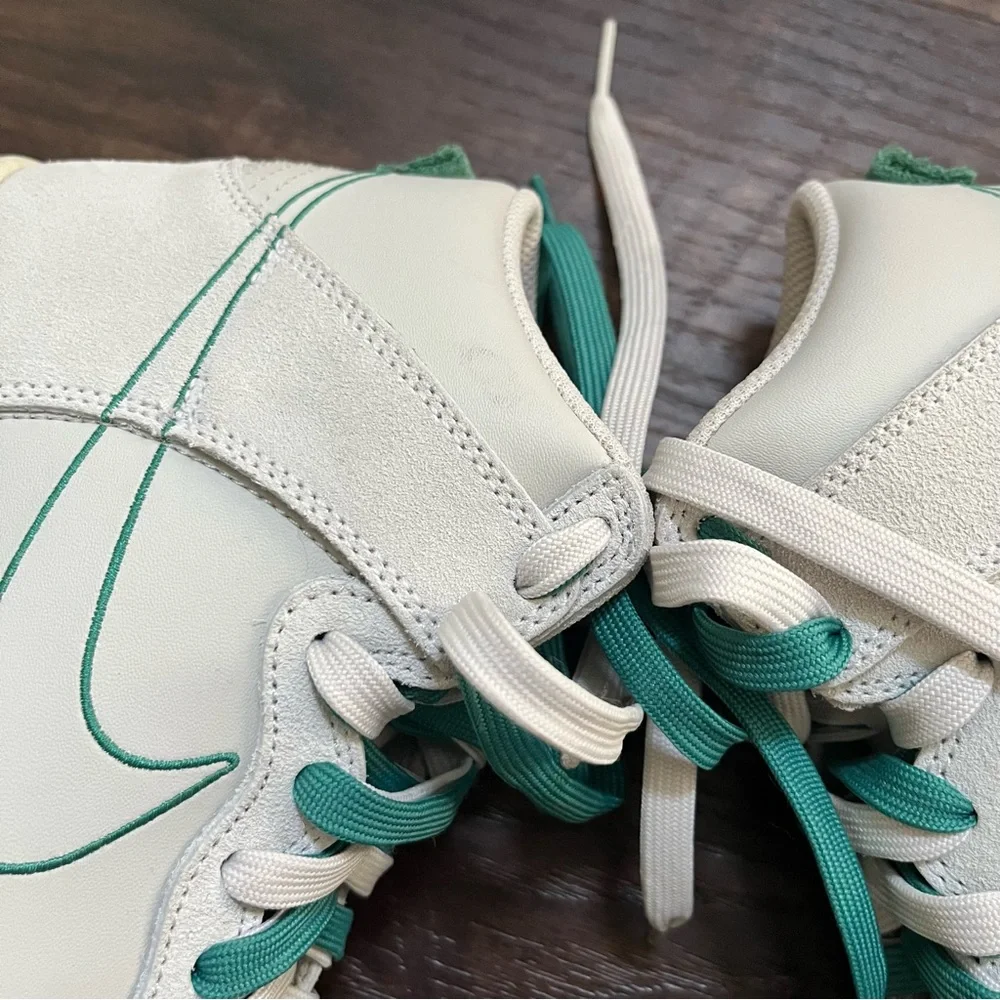 Nike air dunk high DD0633-001 first use sail light bone sneakers shoes 4.5Y 6W
